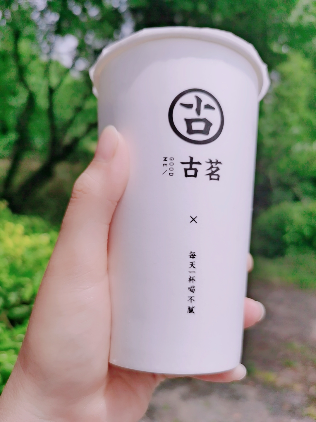 今天看到一辆有两个车牌车！
